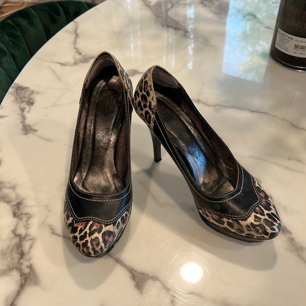 Cool design high heels! Bought in Paris!